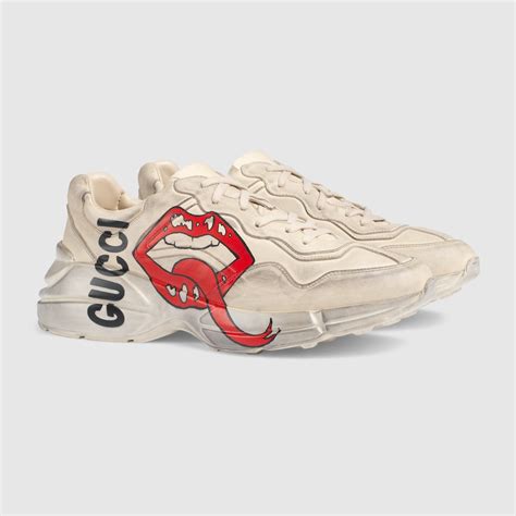 scarpe gucci bocca|sneaker donna Gucci.